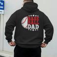 Baseball Dad Vintage Baseball Player Men Men's Hoodie Back Print Baseball Dad Vintage Baseball Player Men Men's Hoodie Back Print