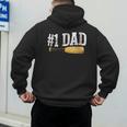 Baseball Player Dad Papa Number One Baseball Dad Fathers Day Men's Hoodie Back Print Baseball Player Dad Papa Number One Baseball Dad Fathers Day Men's Hoodie Back Print
