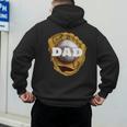 Baseball Sports Baseball Dad Men's Hoodie Back Print