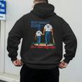 Best Coach Ever Fathers Day Baseball Dad Papa Sports Lover Men's Hoodie Back Print