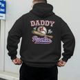 Birthday Baseball Dad Daddy Of The 1st One Rookie Vintage Men's Hoodie Back Print Birthday Baseball Dad Daddy Of The 1st One Rookie Vintage Men's Hoodie Back Print