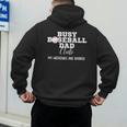Busy Baseball Dad Club My Weekend Are Booked Men's Hoodie Back Print Busy Baseball Dad Club My Weekend Are Booked Men's Hoodie Back Print