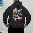 Cool Baseball Dad Saying For Sports Loving Dads Men's Hoodie Back Print Cool Baseball Dad Saying For Sports Loving Dads Men's Hoodie Back Print