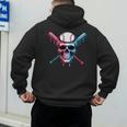 Cool Baseball Ice Cream Dripping Baseball Dad Baseball Lover Men's Hoodie Back Print Cool Baseball Ice Cream Dripping Baseball Dad Baseball Lover Men's Hoodie Back Print