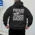 Dad Baseball Men Vintage Proud Baseball Daddy Men's Hoodie Back Print Dad Baseball Men Vintage Proud Baseball Daddy Men's Hoodie Back Print