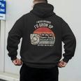 I Never Dreamed I'd Grow Up To Be A Super Sexy Baseball Dad Men's Hoodie Back Print I Never Dreamed I'd Grow Up To Be A Super Sexy Baseball Dad Men's Hoodie Back Print
