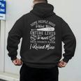 Some People Have To Wait Their Entire Lives Baseball Dad Men's Hoodie Back Print Some People Have To Wait Their Entire Lives Baseball Dad Men's Hoodie Back Print