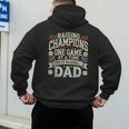 Proud Baseball Dad Raising Champions One Game At A Time Men's Hoodie Back Print Proud Baseball Dad Raising Champions One Game At A Time Men's Hoodie Back Print