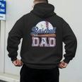 Retro Baseball Dad Game Day Sport Dad Father's Day Men's Hoodie Back Print Retro Baseball Dad Game Day Sport Dad Father's Day Men's Hoodie Back Print