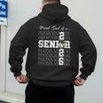 Senior 2026 Baseball Dad Class Of 2026 Proud Dad Men's Hoodie Back Print Senior 2026 Baseball Dad Class Of 2026 Proud Dad Men's Hoodie Back Print
