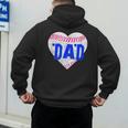 Softball Dad Baseball Dad Tee Ball Dad Men's Hoodie Back Print Softball Dad Baseball Dad Tee Ball Dad Men's Hoodie Back Print