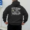 A Super Sexy Baseball Dad Happy Father's Day T-Shirt Men's Hoodie Back Print