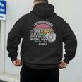 Super Sexy Baseball Dad Killing It Men's Hoodie Back Print