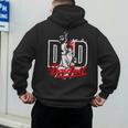 Vintage Baseball Dad Daddy Father's Day Clothing Men's Hoodie Back Print Vintage Baseball Dad Daddy Father's Day Clothing Men's Hoodie Back Print