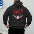 Vintage Baseball Dad Matching Family Father's Day Humor Dad Men's Hoodie Back Print Vintage Baseball Dad Matching Family Father's Day Humor Dad Men's Hoodie Back Print