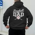 Vintage Baseball Dad Sport Lovers Batter Player Fathers Art Men's Hoodie Back Print Vintage Baseball Dad Sport Lovers Batter Player Fathers Art Men's Hoodie Back Print