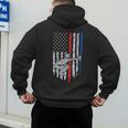 Vintage Baseball US Flag Tee Baseball Dad Player Coach Men's Hoodie Back Print Vintage Baseball US Flag Tee Baseball Dad Player Coach Men's Hoodie Back Print