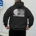 I Yell Because I Care Baseball Dads T-Shirt Men's Hoodie Back Print I Yell Because I Care Baseball Dads T-Shirt Men's Hoodie Back Print