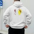 Ball Dad Softball Baseball Dad Daddy Premium Men's Hoodie Back Print Ball Dad Softball Baseball Dad Daddy Premium Men's Hoodie Back Print