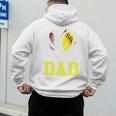 Ball Dad Softball Baseball Dad Fathers Day Premium Men's Hoodie Back Print Ball Dad Softball Baseball Dad Fathers Day Premium Men's Hoodie Back Print
