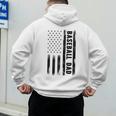 Baseball Dad American Flag Grunge Retro Vintage Father Raglan Baseball Tee Men's Hoodie Back Print Baseball Dad American Flag Grunge Retro Vintage Father Raglan Baseball Tee Men's Hoodie Back Print