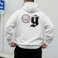 Baseball Dad Coach Old Head OG Old School Baller White Men's Hoodie Back Print Baseball Dad Coach Old Head OG Old School Baller White Men's Hoodie Back Print