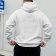 Baseball Dad Father's Day Men Premium Men's Hoodie Back Print