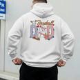 Baseball Dad Game Day Sport Lovers Baseball Fathers Day Men's Hoodie Back Print Baseball Dad Game Day Sport Lovers Baseball Fathers Day Men's Hoodie Back Print