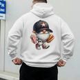 Baseball Dad Gnome Grandpa For Men Baseball Hot Dog Men's Hoodie Back Print Baseball Dad Gnome Grandpa For Men Baseball Hot Dog Men's Hoodie Back Print