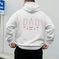 Baseball Dad Happy Fathers Day Premium Tri-Blend Men's Hoodie Back Print Baseball Dad Happy Fathers Day Premium Tri-Blend Men's Hoodie Back Print