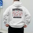 Baseball Dad Like Normal Dad But Louder Prouder Father Day Men's Hoodie Back Print Baseball Dad Like Normal Dad But Louder Prouder Father Day Men's Hoodie Back Print