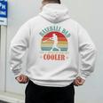 Baseball Dad Like A Regular Dad But Cooler Father's Day Premium Men's Hoodie Back Print Baseball Dad Like A Regular Dad But Cooler Father's Day Premium Men's Hoodie Back Print