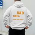 Baseball Dad Like a Regular Dad Only Way Cooler Premium Men's Hoodie Back Print Baseball Dad Like a Regular Dad Only Way Cooler Premium Men's Hoodie Back Print