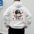 Baseball Dad Saying Hot Dog Gnome Pun For Fathers Day Premium Tri-Blend Men's Hoodie Back Print Baseball Dad Saying Hot Dog Gnome Pun For Fathers Day Premium Tri-Blend Men's Hoodie Back Print