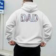 Baseball Dad Shirt For Father's Day Dads Of Baseball Players Men's Hoodie Back Print