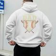 Baseball Dad Sport Fan Father Premium Men's Hoodie Back Print Baseball Dad Sport Fan Father Premium Men's Hoodie Back Print