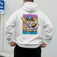 Baseball Dad Squad Fox On The Bat Raglan Baseball Tee Men's Hoodie Back Print Baseball Dad Squad Fox On The Bat Raglan Baseball Tee Men's Hoodie Back Print