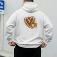 Baseball Daddy Fathers Day Premium Men's Hoodie Back Print Baseball Daddy Fathers Day Premium Men's Hoodie Back Print