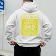 Caution Serious Baseball Dad Something To Be Feared Premium Men's Hoodie Back Print Caution Serious Baseball Dad Something To Be Feared Premium Men's Hoodie Back Print