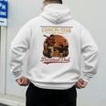 Coach Of The Year – Baseball Dad Every Year Premium Men's Hoodie Back Print