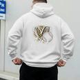 Father Of The Birthday Girl Baseball Dad Leopard Heart Premium Tri-Blend Men's Hoodie Back Print Father Of The Birthday Girl Baseball Dad Leopard Heart Premium Tri-Blend Men's Hoodie Back Print