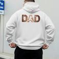 Fathers Day Baseball Player Baseball Dad Premium Men's Hoodie Back Print