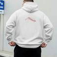 Proud Daddy Of A 2025 Senior Baseball Dad Papa Grad 2025 Premium Men's Hoodie Back Print