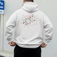 Proud Father Of A 2025 Senior Baseball Dad Graduation Premium Men's Hoodie Back Print