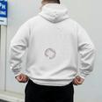 Proud Papa Of A 2025 Senior Graduate Baseball Dad Premium Men's Hoodie Back Print