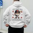 Retired Baseball Dad Coach Gnome For Baseball Retirement Premium Tri-Blend Men's Hoodie Back Print Retired Baseball Dad Coach Gnome For Baseball Retirement Premium Tri-Blend Men's Hoodie Back Print