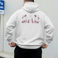 Retro Baseball Dad Daddy Father Happy Fathers Day Men Guys Premium Men's Hoodie Back Print Retro Baseball Dad Daddy Father Happy Fathers Day Men Guys Premium Men's Hoodie Back Print