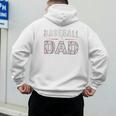 Softball Ball Dad Baseball Dad Parent Fathers Day Baseball Premium Men's Hoodie Back Print Softball Ball Dad Baseball Dad Parent Fathers Day Baseball Premium Men's Hoodie Back Print