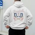 Vintage Baseball Dad Humor Father's Day Sport Lovers Men's Hoodie Back Print Vintage Baseball Dad Humor Father's Day Sport Lovers Men's Hoodie Back Print
