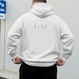 World's Best Dad Just Ask Me Baseball Dad Father's Day Premium Men's Hoodie Back Print